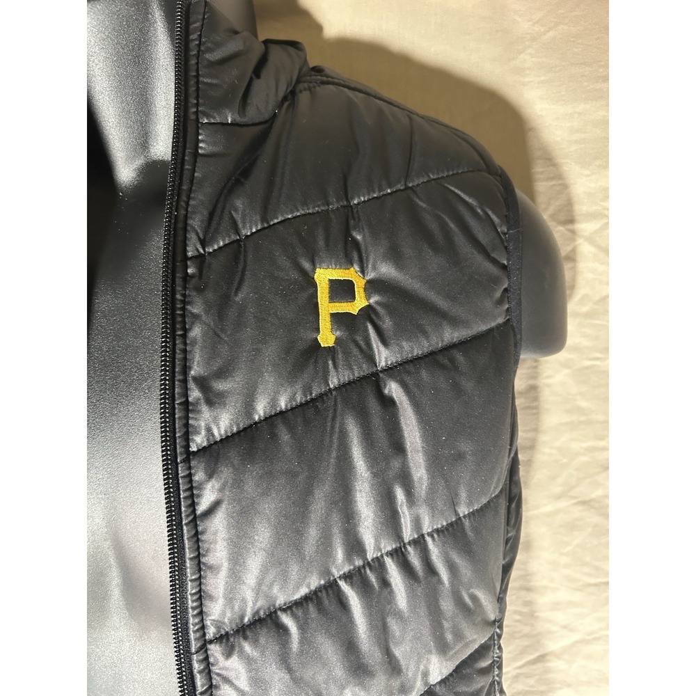 Cutter & Buck Pittsburgh Pirates Womens Size Small Full Zip Sleeveless Vest - Picture 5 of 11